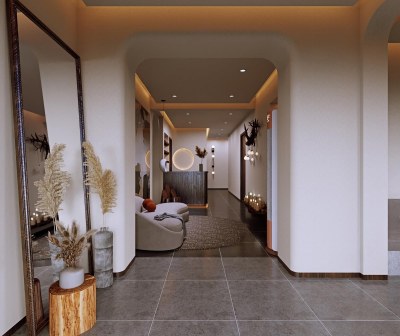 侘寂美容SPA店3D模型下载